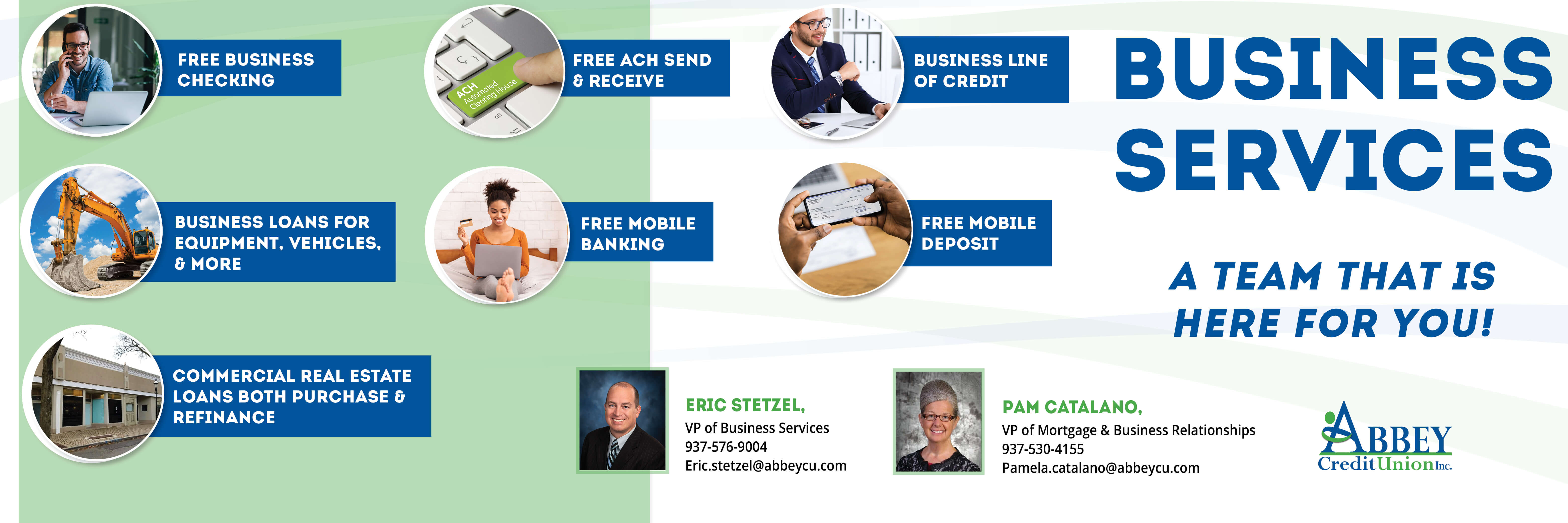 Business Services - A Team That Is Here For You!