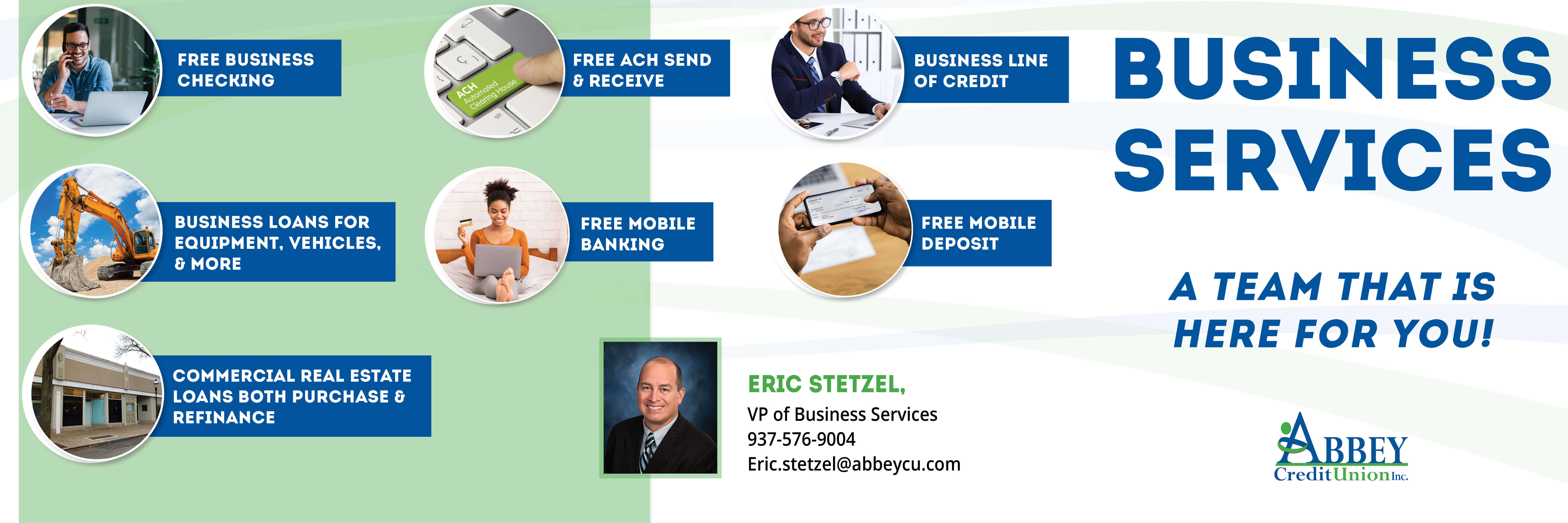 Business Services - A Team That Is Here For You!